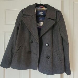 Dark Gray Peacoat